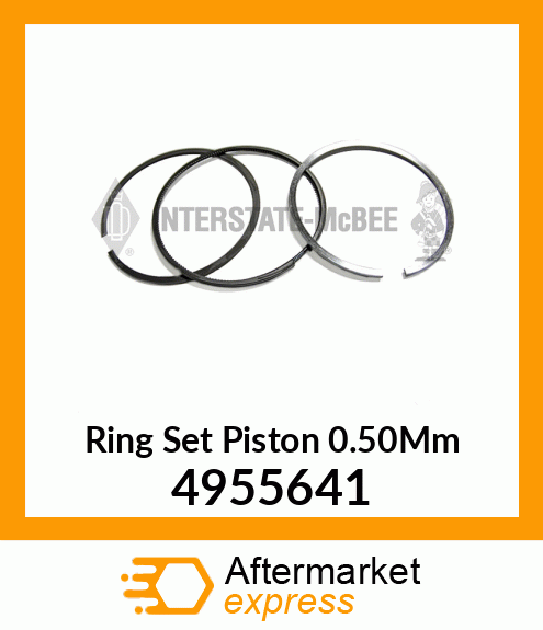 Ring Set Piston 0.50Mm 4955641