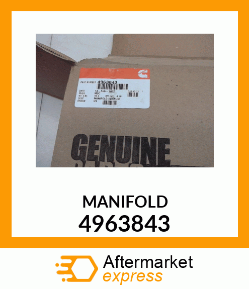 MANIFOLD 4963843