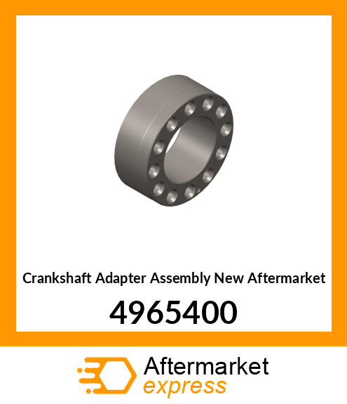 Crankshaft Adapter Assembly New Aftermarket 4965400