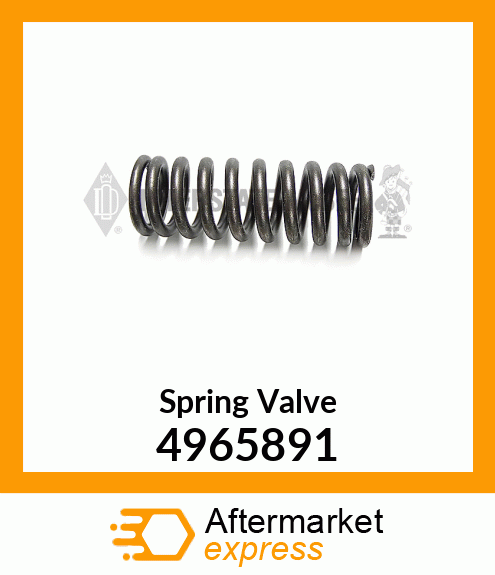 Spring Valve 4965891
