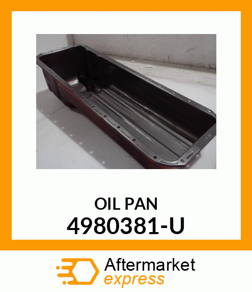 OIL PAN 4980381-U