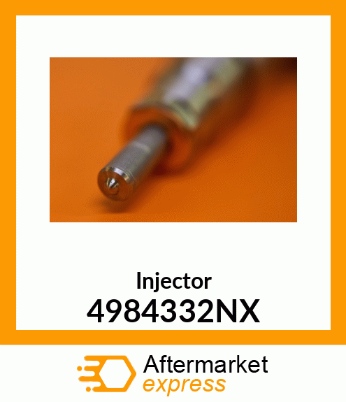 4984332Nx Remanufactured Injector For Engine Isle 8.9 Isl Qsl Qsc 4984332NX