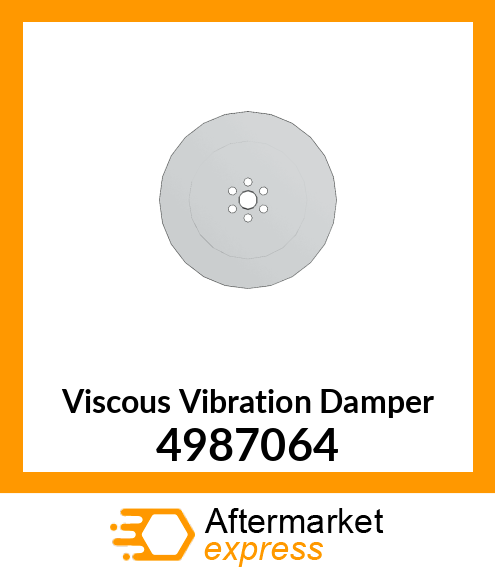 Viscous Vibration Damper 4987064