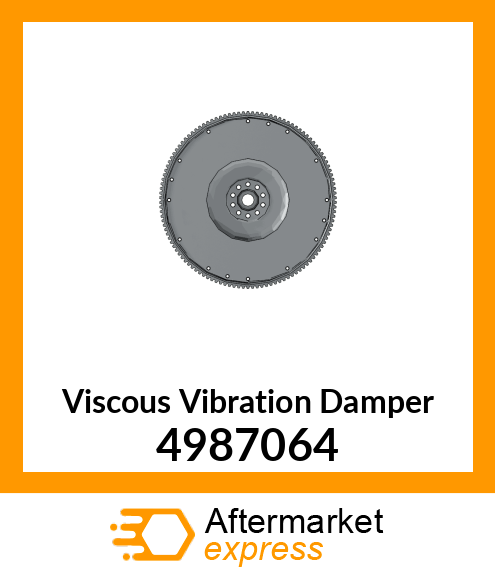 Viscous Vibration Damper 4987064