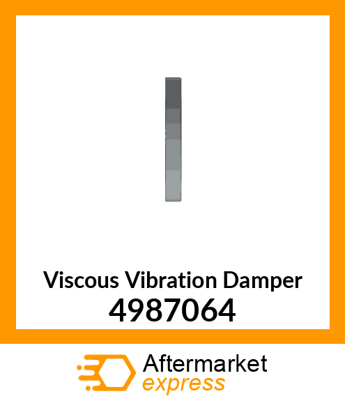 Viscous Vibration Damper 4987064