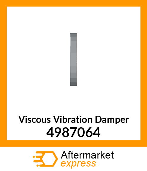 Viscous Vibration Damper 4987064