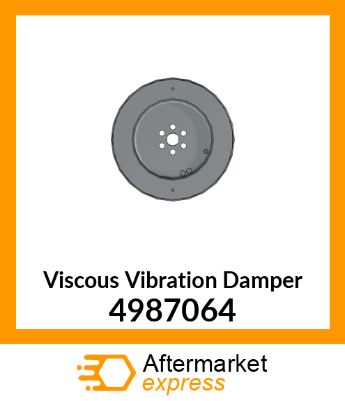 Viscous Vibration Damper 4987064