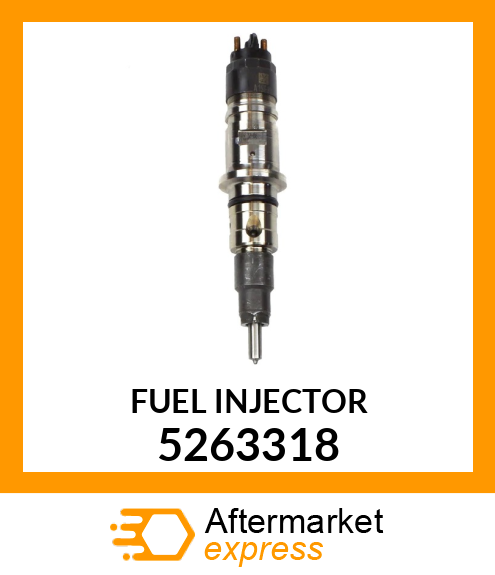 Remanufactured Fuel Injector Assembly New Aftermarket 5263318