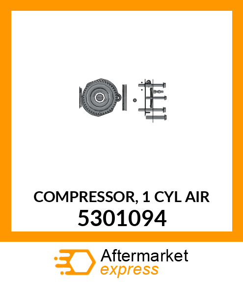 COMPRESSOR, 1 CYL AIR 5301094