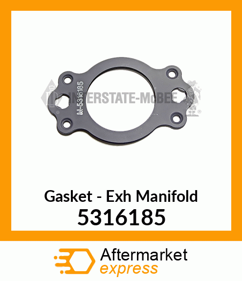 Exhaust Gasket New Aftermarket 5316185