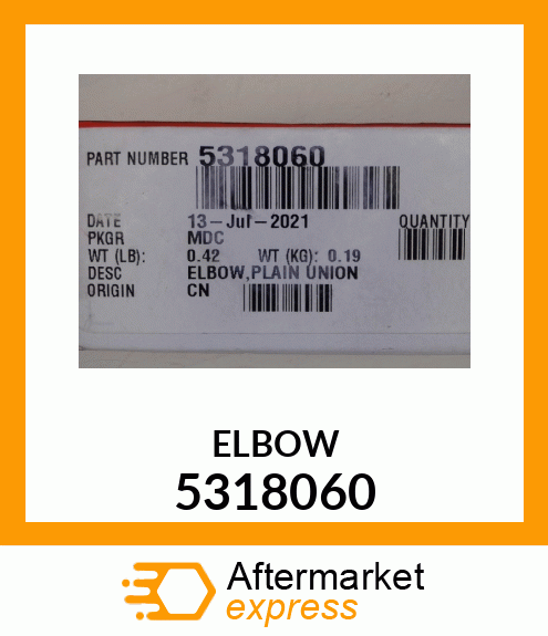 ELBOW 5318060