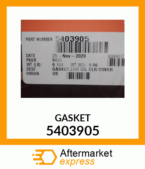 GASKET 5403905