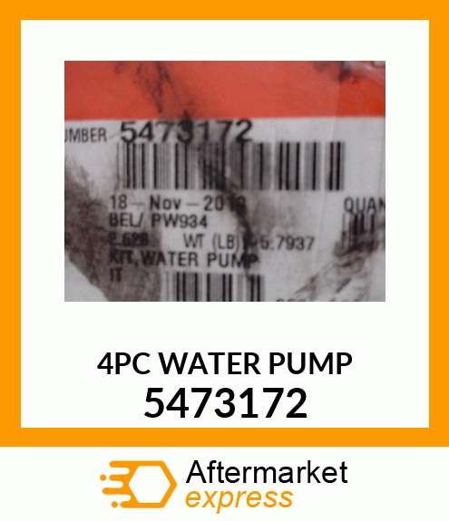 Water Pump 5473172