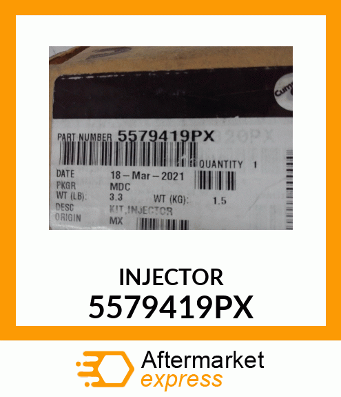 INJECTOR 5579419PX