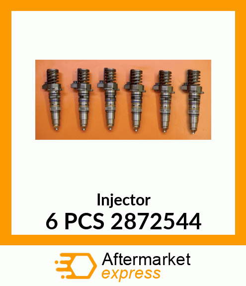 Injector 6 PCS 2872544