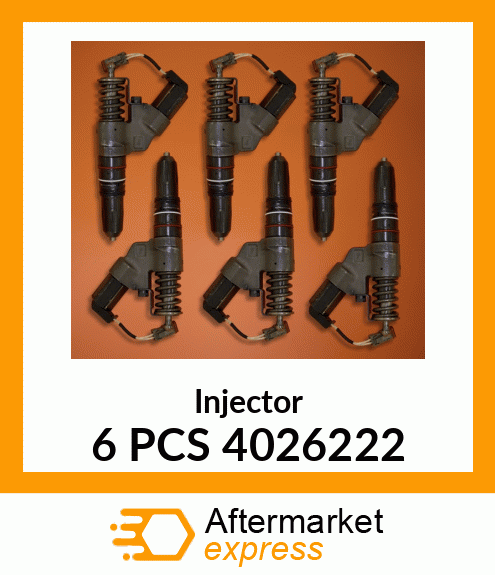 Injector 6 PCS 4026222