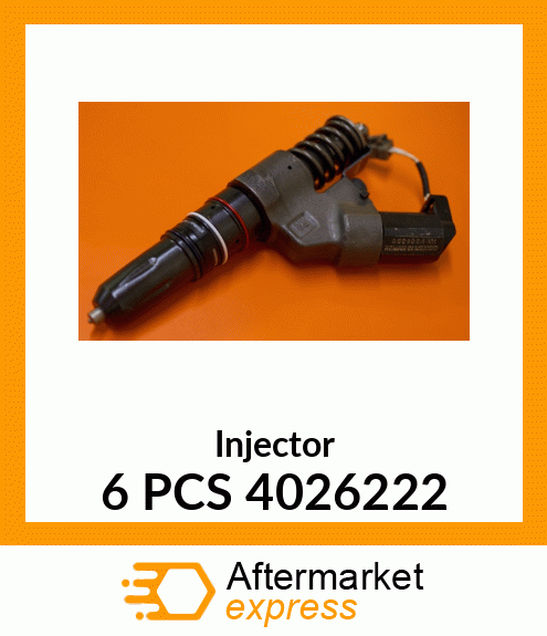 Injector 6 PCS 4026222