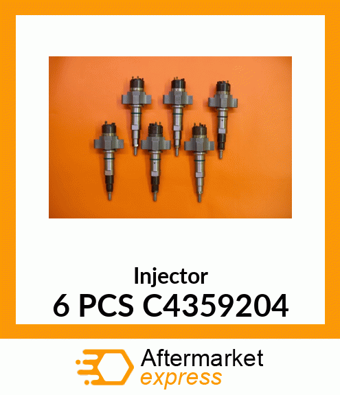 Injector 6 PCS C4359204