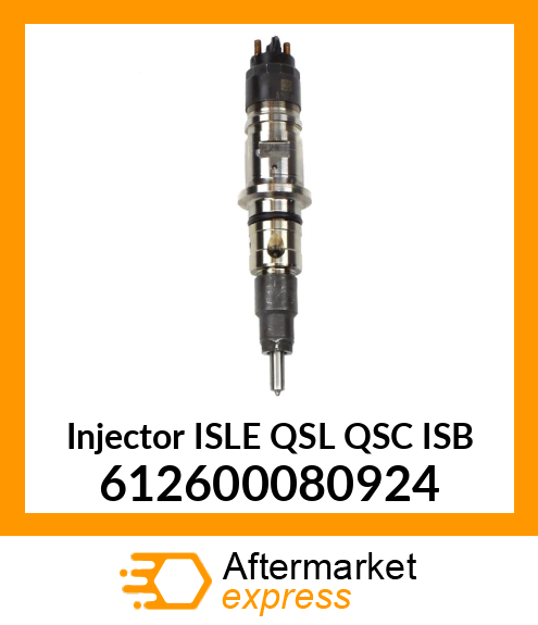 Injector ISLE QSL QSC ISB 612600080924
