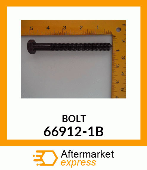 BOLT 66912-1B