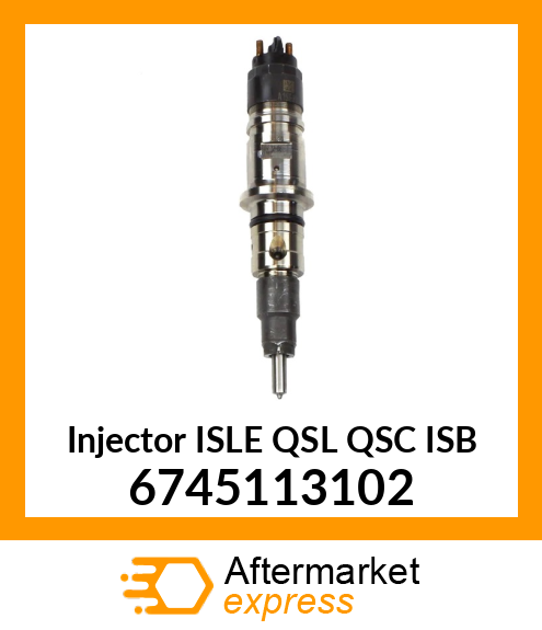 Injector ISLE QSL QSC ISB 6745113102