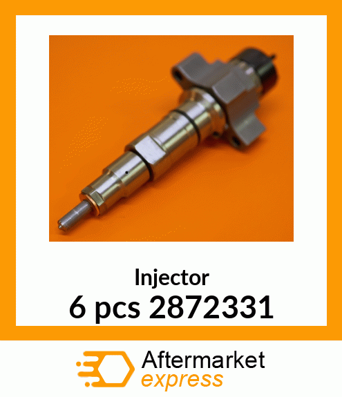 Injector 6 pcs 2872331