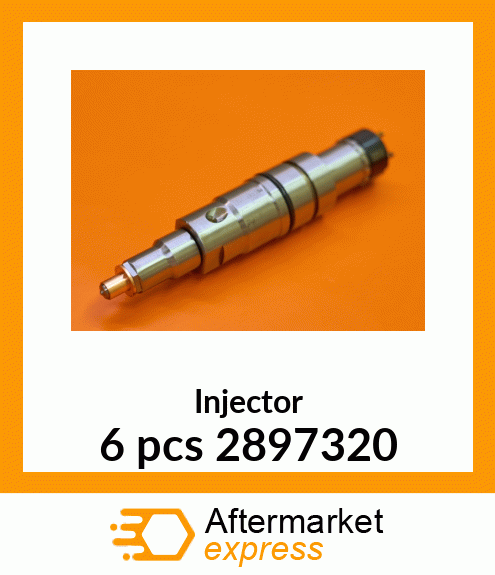 Injector 6 pcs 2897320