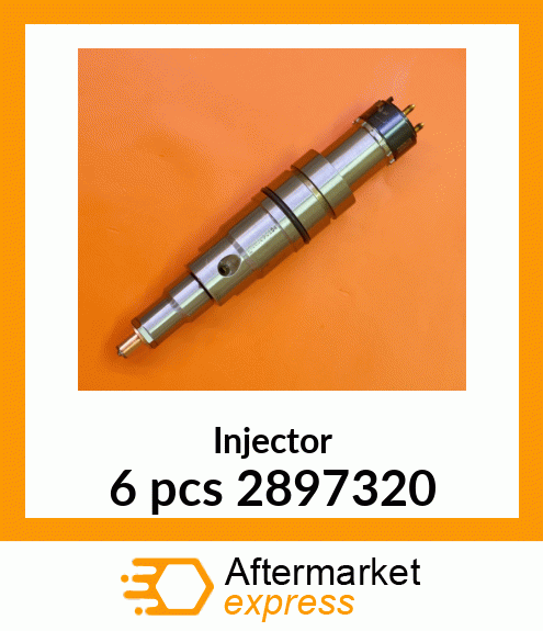 Injector 6 pcs 2897320