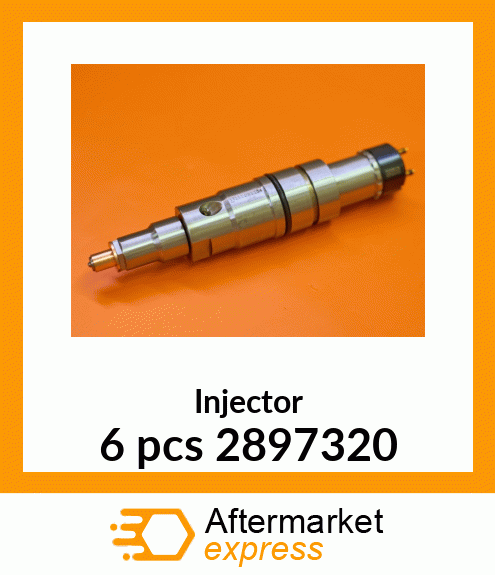 Injector 6 pcs 2897320