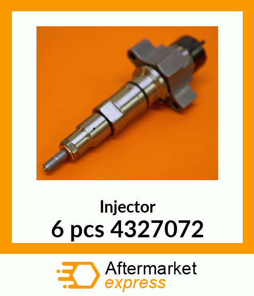 Injector 6 pcs 4327072