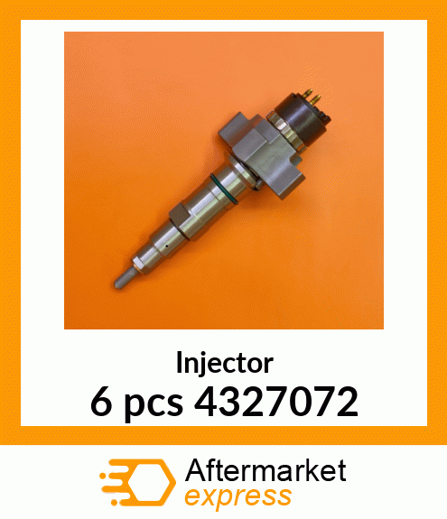 Injector 6 pcs 4327072