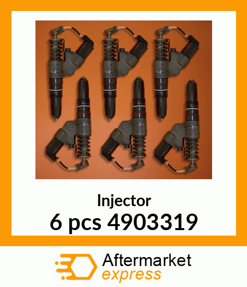 Injector 6 pcs 4903319