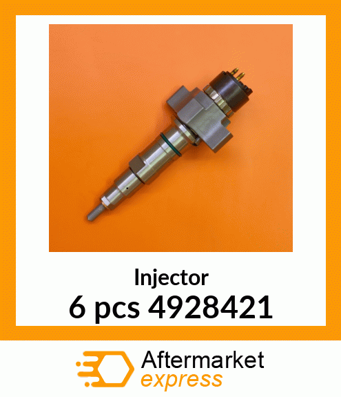 Injector 6 pcs 4928421