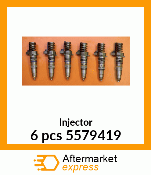 Injector 6 pcs 5579419