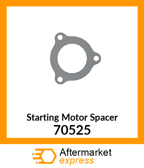 Starting Motor Spacer 70525