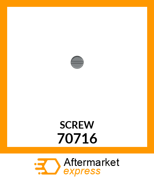 SCREW 70716