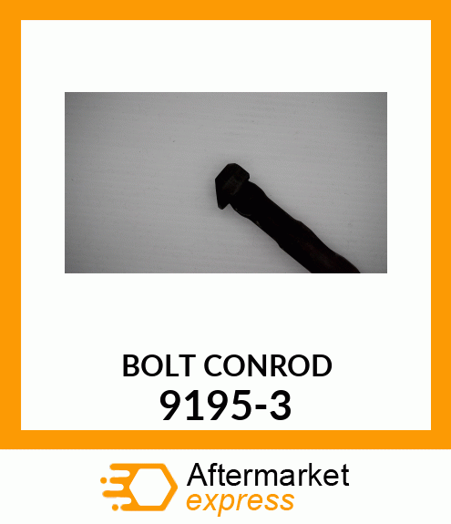 BOLT/ROD 9195-3