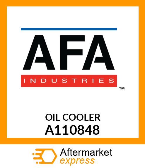 OIL COOLER A110848