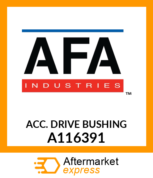 ACC. DRIVE BUSHING A116391