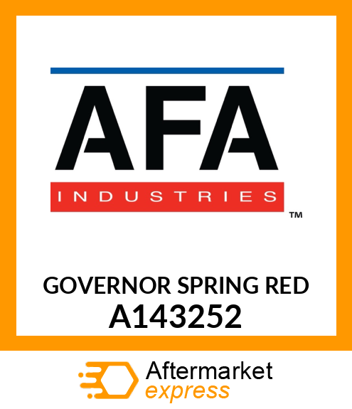 GOVERNOR SPRING (RED) A143252