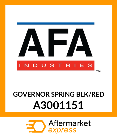 GOVERNOR SPRING (BLK/RED) A3001151