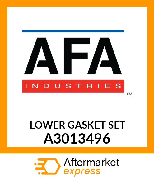 LOWER GASKET SET A3013496