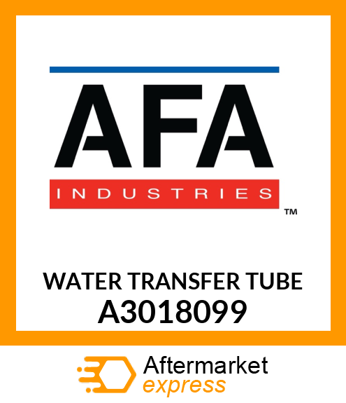 WATER TRANSFER TUBE A3018099