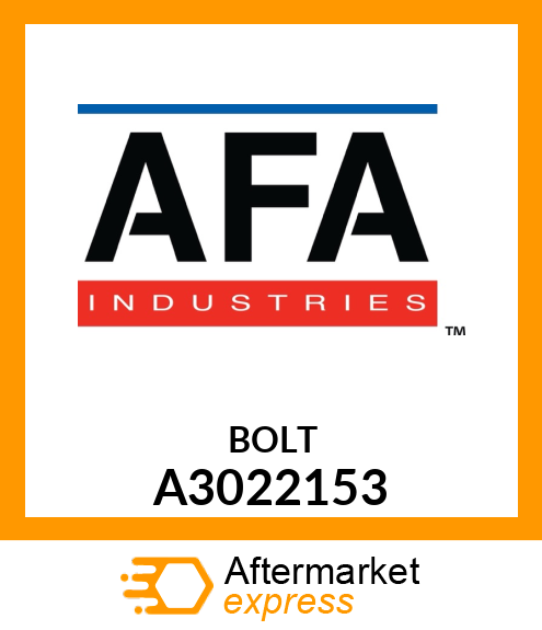 BOLT A3022153