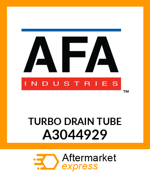 TURBO DRAIN TUBE A3044929