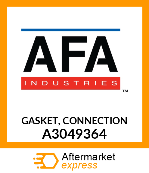 GASKET, CONNECTION A3049364