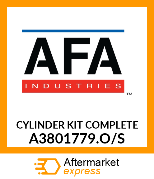 CYLINDER KIT COMPLETE A3801779.O/S