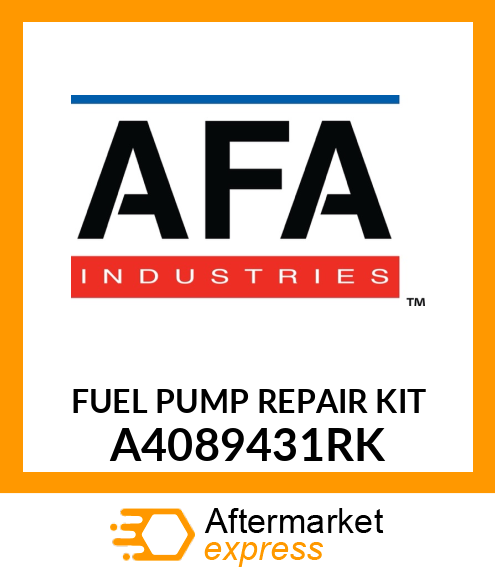 FUEL PUMP REPAIR KIT A4089431RK