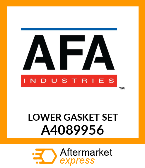 LOWER GASKET SET A4089956