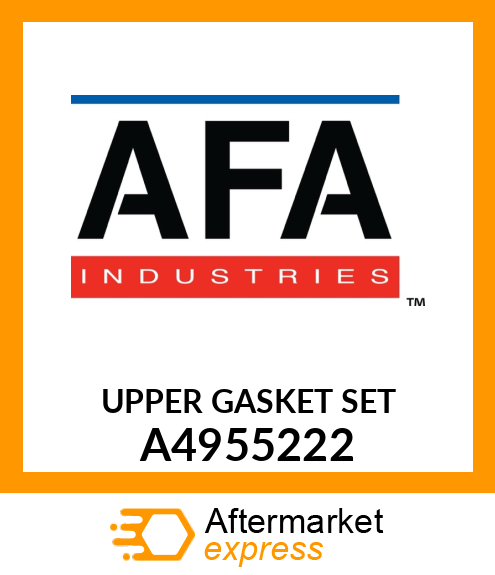 UPPER GASKET SET A4955222